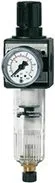 Regulátor tlaku s filtrem, multifix a manometr BG1 0,5-10bar G1/4